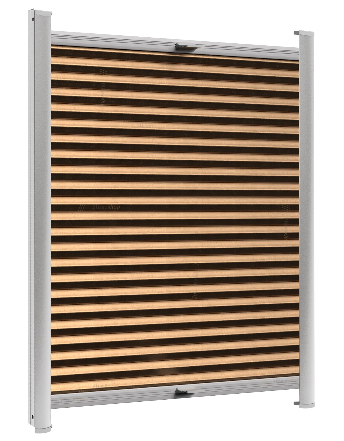 Plisségardin med sideskinner – kjøp på mål fra Plisseshop